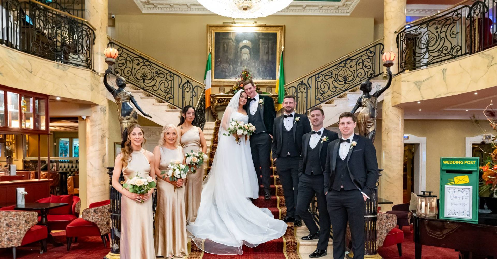 Wedding Venue with Staircase