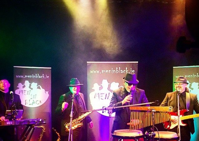 Men in Black Festive Party Night